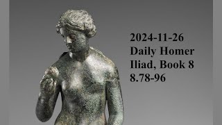 Homer Iliad 87896 20241126 [upl. by Aetnuahs]