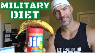 Military Diet Lose 10lbs in 3 Days Explained [upl. by Drabeck771]