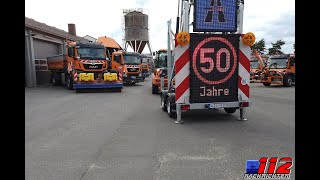 50 Jahre Autobahnmeisterei Heidesheim [upl. by Lebam]