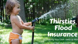 Cloth Diapering a Toddler Thirsties Flood Insurance [upl. by Sirc]