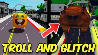 ALL NEW GIANT UGC GLITCHBUGTROLL In Brookhaven Roblox IDCODES  How To Get Troll GlitchBug Items [upl. by Nevarc]