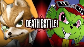 Fox McCloud VS Bucky OHare  DEATH BATTLE [upl. by Jeannie]