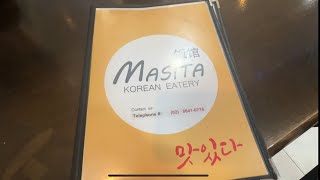 Masita Korean Eatery  Pasay City The Philippines 🇵🇭 [upl. by Lepley]