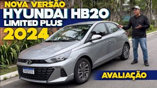 HYUNDAI HB20 Limited Plus 2024 qual o conteúdo dessa NOVA VERSÃO Qual o PREÇO [upl. by Utley]