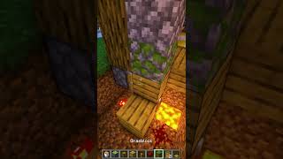 🌋 LAVA TRAP 🌋 minecraft shorts [upl. by Horacio212]