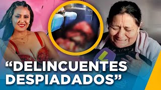 Asesinan a cantante de cumbia mientras viajaba en bus quotQue la muerte de mi hija no quede impunequot [upl. by Phillida]