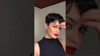 Luxuriant Fashion Pixie haircut 💇‍♀️viral makeup viralshorts [upl. by Tomkiel967]