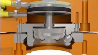 ATI Tool Changer Locking Mechanism  How it Works [upl. by Arfihs33]