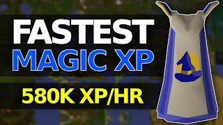 Fastest Magic XP in OSRS [upl. by Winterbottom694]