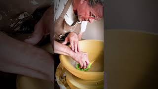 How to Make a Ceramic Sink on the Pottery Wheel [upl. by Bentley672]