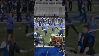 Brunswick High School matching band during Friday Football Fever [upl. by Karalynn]