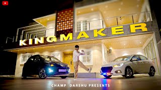 KINGMAKER  Champ Darshu  Marathi HipHop  Official Music Video  Beat by Omkar Swami [upl. by Eeznyl]