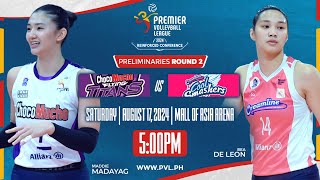 CHOCO MUCHO vs CREAMLINE  Full Match  Preliminaries  2024 PVL Reinforced Conference [upl. by Ahso697]