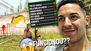 CRIEI O NOVO HACK MAIS APELÃO DO FREE FIRE [upl. by Meingolda]