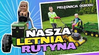 Pielęgnacja ogrodu Nasza letnia rutyna [upl. by Aridan50]