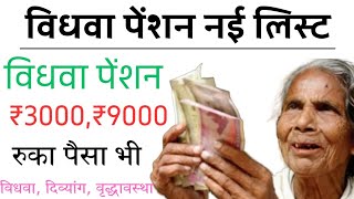 Vidhwa Pension List 2024  Widow Pension New List  vidhwa pension  pension list up [upl. by Faria]