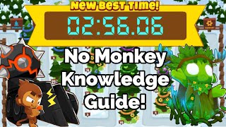 Btd6 Race 301 “Three Four Five” in 25606 No Monkey Knowledge Guide [upl. by Reamy]