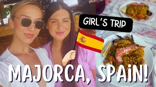 Girls Trip to Majorca Spain  Travel Europe Vlogger Vlog [upl. by Idram]