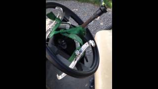 How to remove a club car DS steering wheel [upl. by Valoniah]