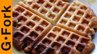 How to Make Waffles  GardenFork [upl. by Etteoj394]