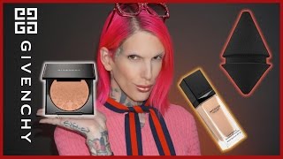 TESTING OUT GIVENCHY 65 BRONZER MATTE FOUNDATION  SPIKED BEAUTY SPONGE [upl. by Ehcsrop]