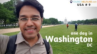 Washington DC day trip  Tourist attractions  Best way to visit DC [upl. by Erbe396]