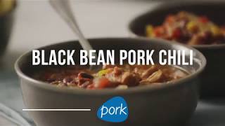 Black Bean Pork Chili [upl. by Ehlke]