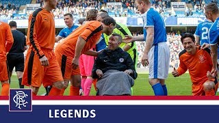 LEGENDS  Ibrox Welcomes Back Ricksen [upl. by Ajna]