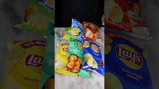 All Lays Chaat Asmr shorts [upl. by Yerga]