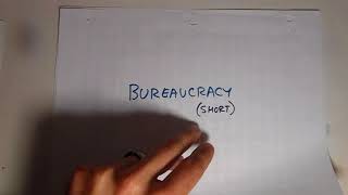 bureaucracy short [upl. by Irme532]