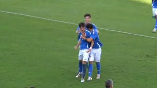 Italia U19 vs Galles U19 33 Highlights HD 10102024 [upl. by Vashtee]