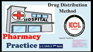 Drug Distribution System in Hospital  Floor Stock System L1 Unit2 Pharmacy Practice 7th sem [upl. by Sachiko]