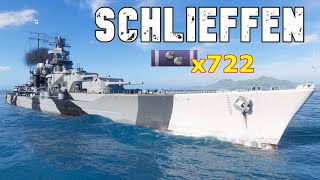 World of WarShips Schlieffen  6 Kills 319K Damage [upl. by Odessa]