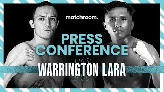 Josh Warrington vs Mauricio Lara plus undercard press conference [upl. by Nyer450]