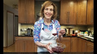 Super Easy Boozy Cherry Sauce with Chef Gail Sokol [upl. by Zillah]