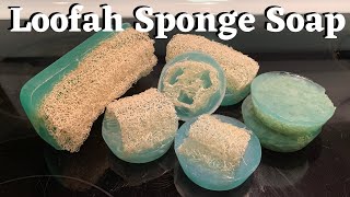 Loofah Sponge Soap  3 Soap Designs using Loofah Sponge  Tutorial Tuesday Ep 151 [upl. by Samuel999]