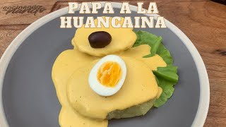 COMO PREPARAR PAPA A LA HUANCAINA EN 5 minutos [upl. by Anthea137]