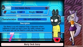 Rick amp Morty Pocket Mortys 7 Dark bunny [upl. by Esialb]