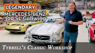 MercedesBenz 300 SL Gullwing  Recommissioning an Automotive Icon  Tyrrells Classic Workshop [upl. by Adaner189]