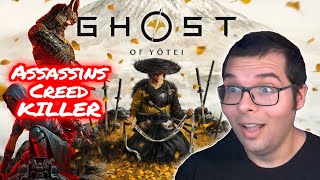 Assassins Creed Killer quotGhost of Yoteiquot trailer Freethinker Reaction [upl. by Naivaf]