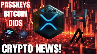 Ripple XRP TOKENIZED ASSETS HBAR ALGO🚨Bitcoin Solana PassKeys 💥 WATCH ALL [upl. by Roshelle]