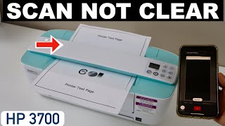 HP DeskJet 3700 Scanner not Working  How To Improve Scan Quality [upl. by Atelokin]