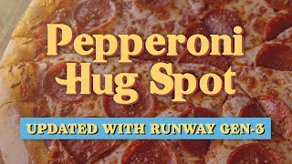 Pepperoni Hug Spot  Updated with Runway Gen3 [upl. by Errehs]