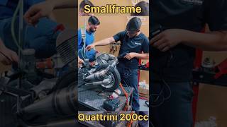 engine on quattrini 200cc shorts vesparacing 2tak [upl. by Redfield]