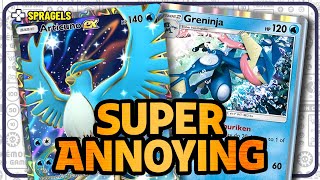 I FINALLY Unlocked Greninja And Im Loving This Deck  Pokemon TCG Pocket [upl. by Ready]