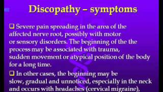 Discopathy  symptoms and treatment [upl. by Mcfadden]