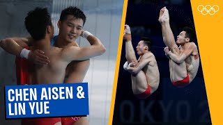 Chen Aisen amp Lin Yue  ALL DIVES 💦 [upl. by Stone]