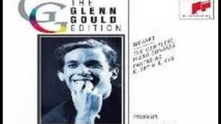 Glenn Gould plays Mozart Sonata in A major K 331 1st MVT [upl. by Brittni]