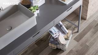 Marazzi Treverkfusion Brown Grey Natural su Casa39it [upl. by Ailimac784]