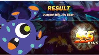 Summoners War Ice Beast Rank SSS  Combo 1 [upl. by Harhay576]